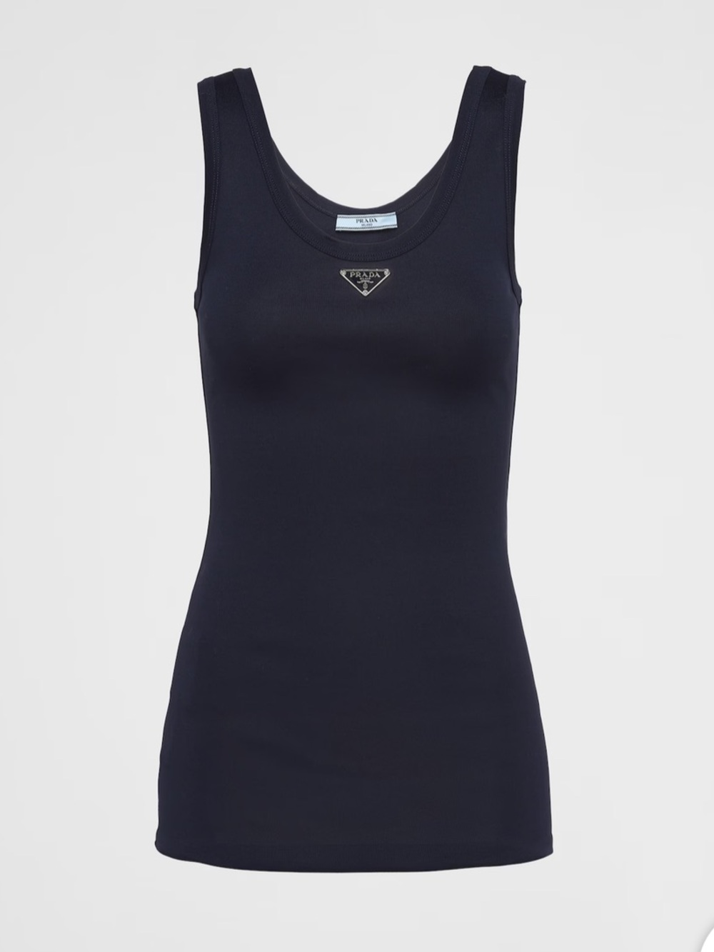 Authentic Prada Navy Tank Size 38 US 2 current $1120